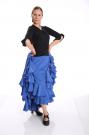 Flamenco Dansrok Blauw Triana E
