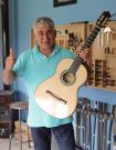 Jerónimo Maya flamenco gitaar negra Serres CLIII