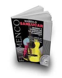 Bladmuziekboek 1 + CD Manolo Sanlucar flamenco gitaar