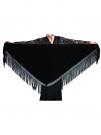 flamenco sjaal zwart 150 x 70