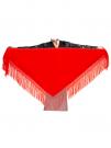 flamenco sjaal rood 150 x 70