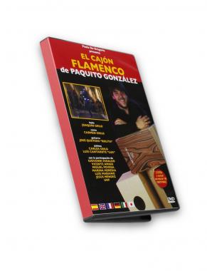 De flamenco cajón van Paquito Gonzalez (2 DVD)